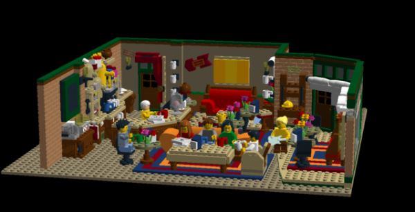 Это очень круто! Lego выпустил конструктор к юбилею сериала «Друзья»