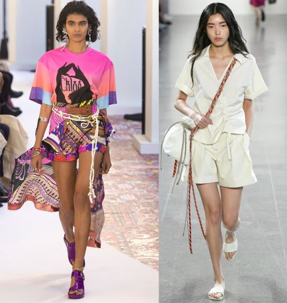 Женские шорты и модные тенденции 2019 года